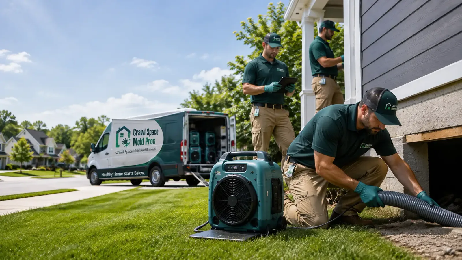 Crawl Space Mold Removal in Cumbola, PA